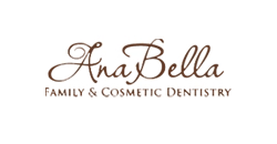 White Header Logo for AnaBella Family and Cosmetic Dentistry